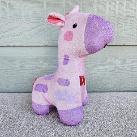 Fisher Price Baby Soothe & Glow Giraffe Pink Lights Sound Musical WORKS - Picture 1 of 9